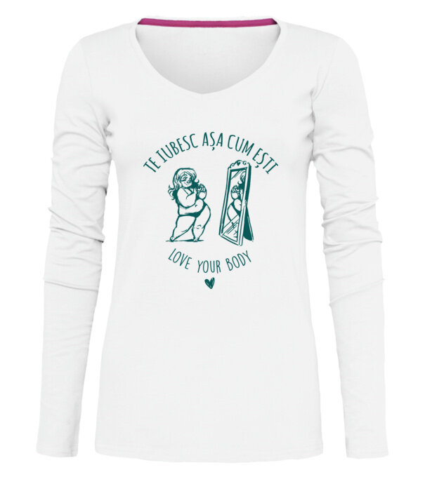  model  pe tricou