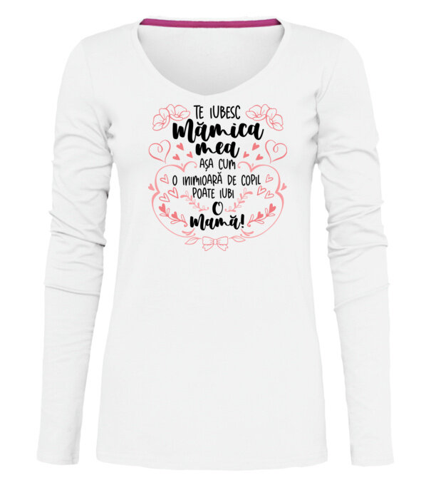  model  pe tricou