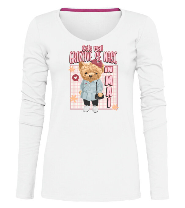  model  pe tricou