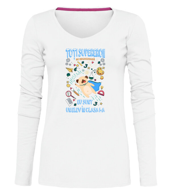  model  pe tricou