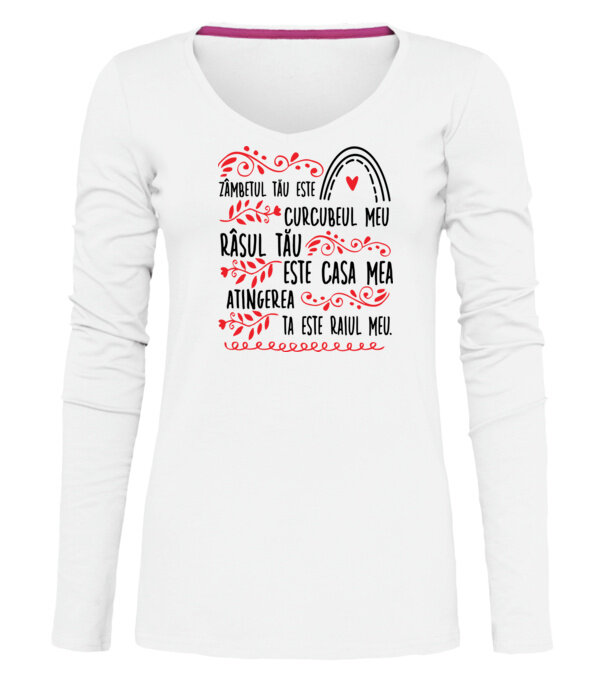  model  pe tricou