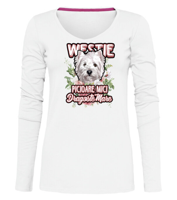  model  pe tricou