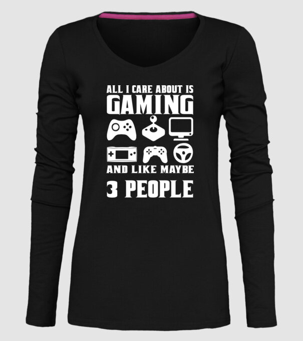 All i care about... model negru pe tricou