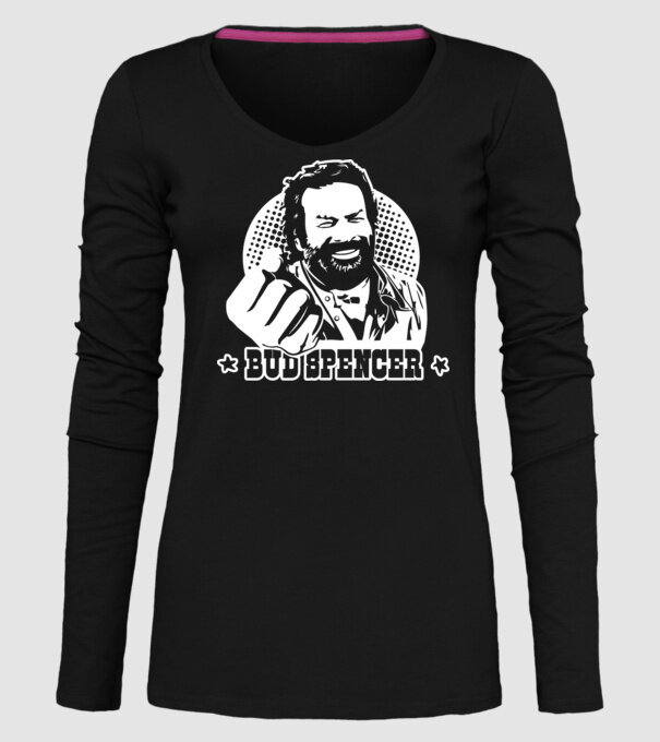 Bud Spencer model negru pe tricou