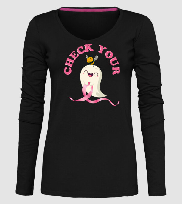 Check your boo-bees model negru pe tricou