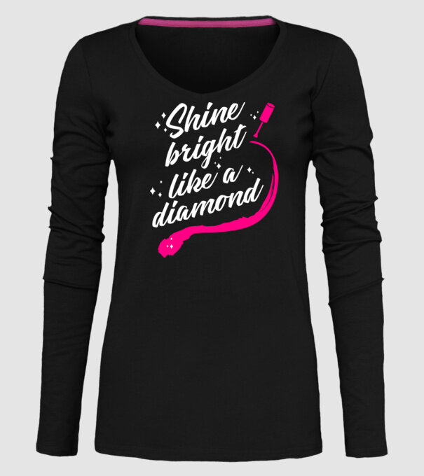 Versuri nail artist model negru pe tricou