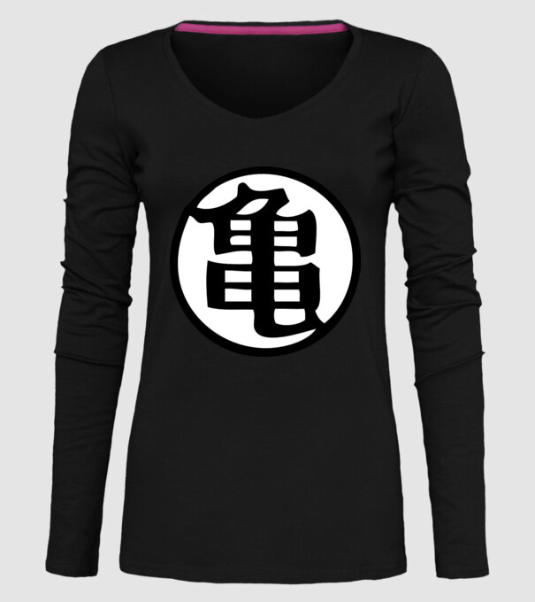 Dragon Ball Z logo model negru pe tricou