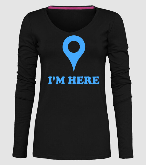 Google hike model negru pe tricou