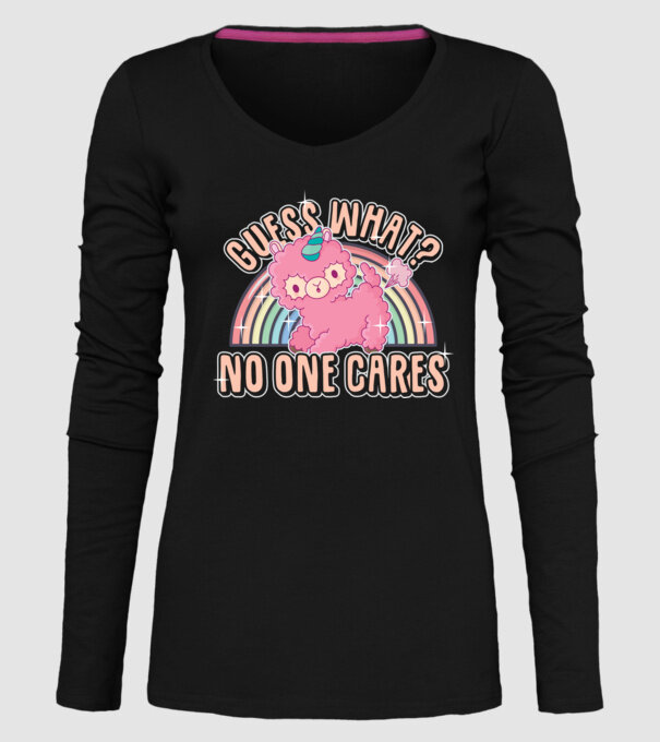 Guess what lama model negru pe tricou