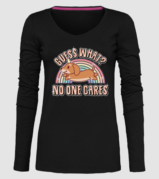 Guess what teckel model negru pe tricou