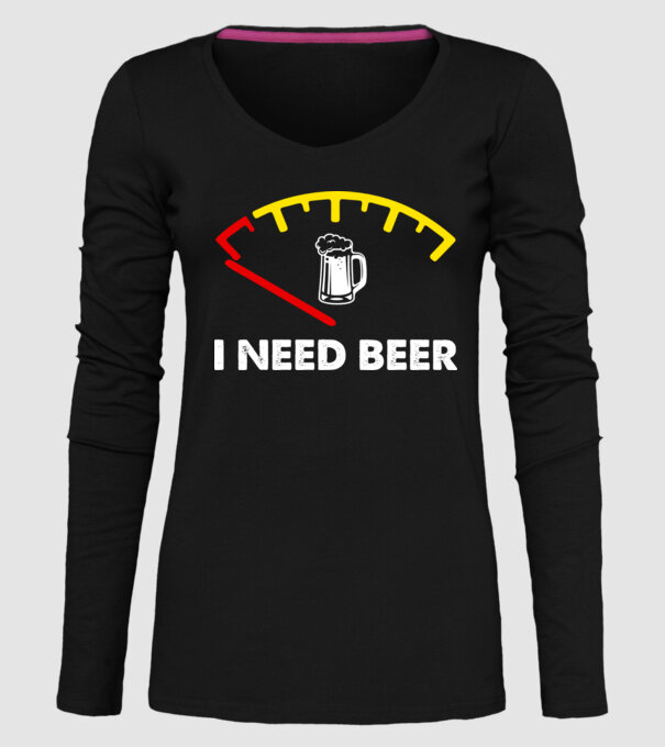 I need beer model negru pe tricou