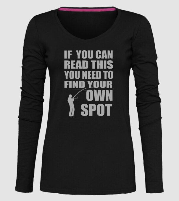 If you can read this, you need to find your own spot model negru pe tricou
