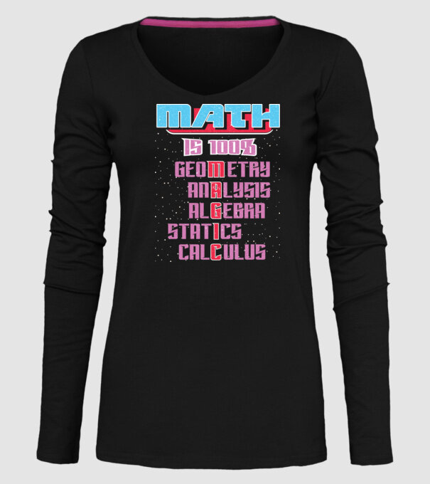 MATH magic retro prespălat model negru pe tricou