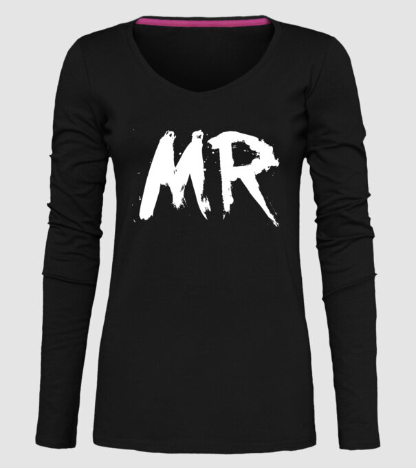 Mr. model negru pe tricou