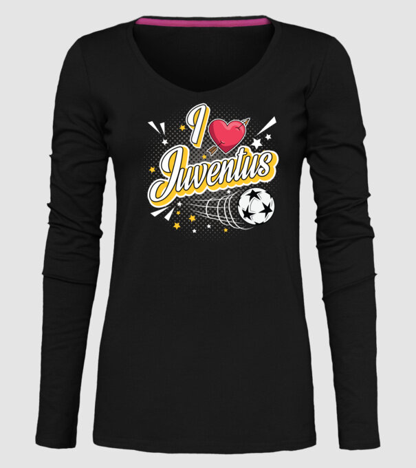 Popart Liverpool Juventus model negru pe tricou