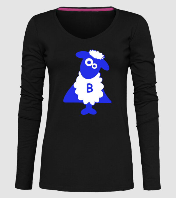 SuperMiel model negru pe tricou