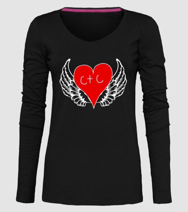 Dragoste model negru pe tricou