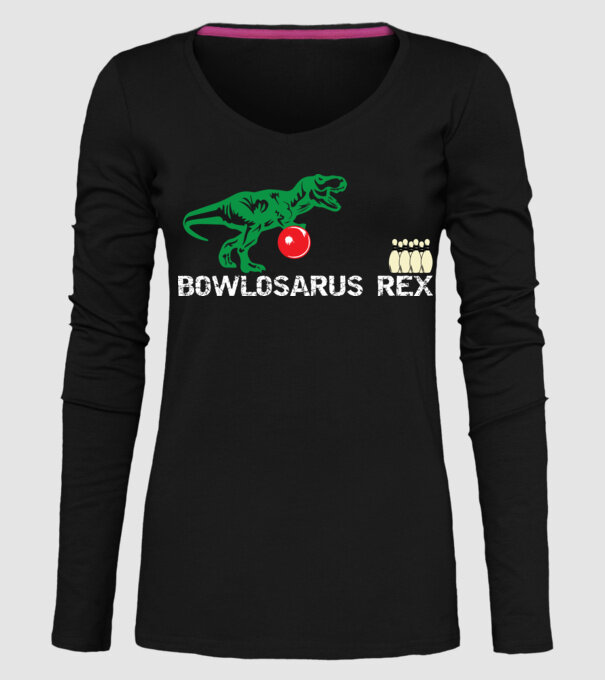 Trex model negru pe tricou
