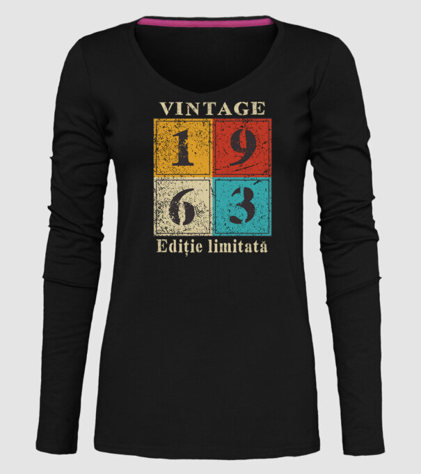 1963 - Ediție limitată model negru pe tricou