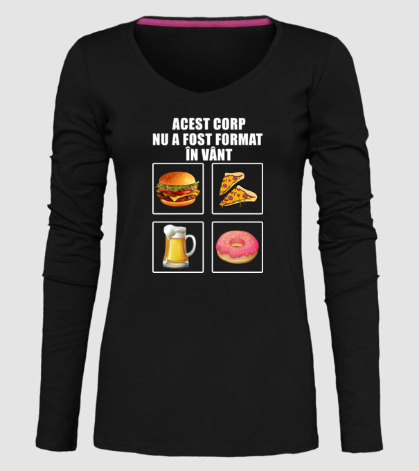 acest corp nu a fost format în vânt model negru pe tricou