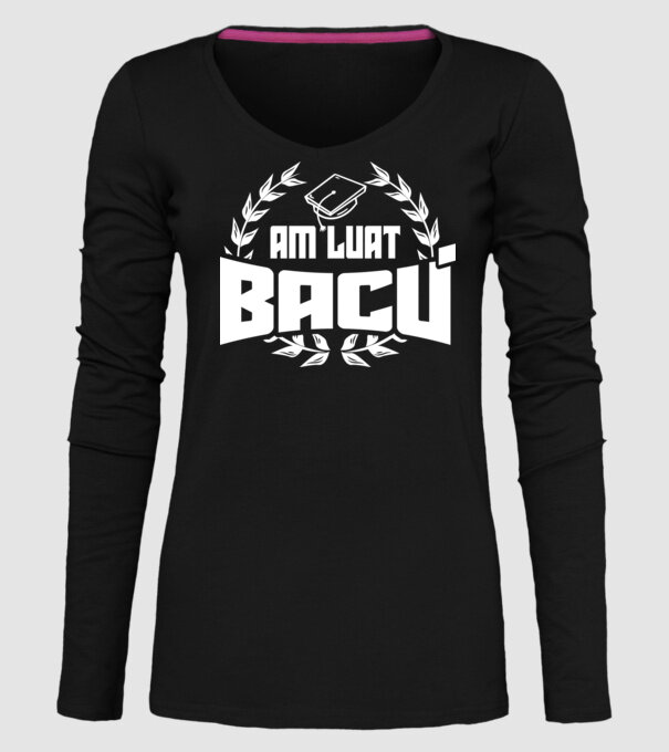Am luat bacu model negru pe tricou