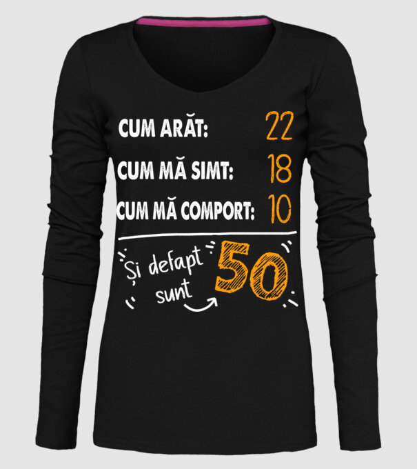 Aspect, senzație, comportament 50 Negru model negru pe tricou
