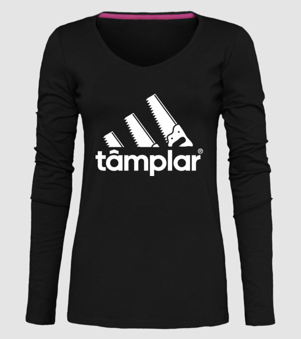 tâmplar model negru pe tricou