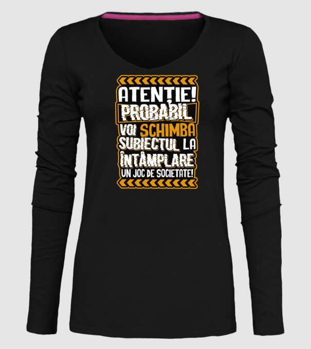 Atenție, probabil voi schimba subiectul la întâmplare pe șah model negru pe tricou
