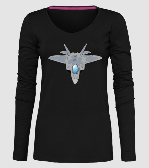 Avioane model negru pe tricou