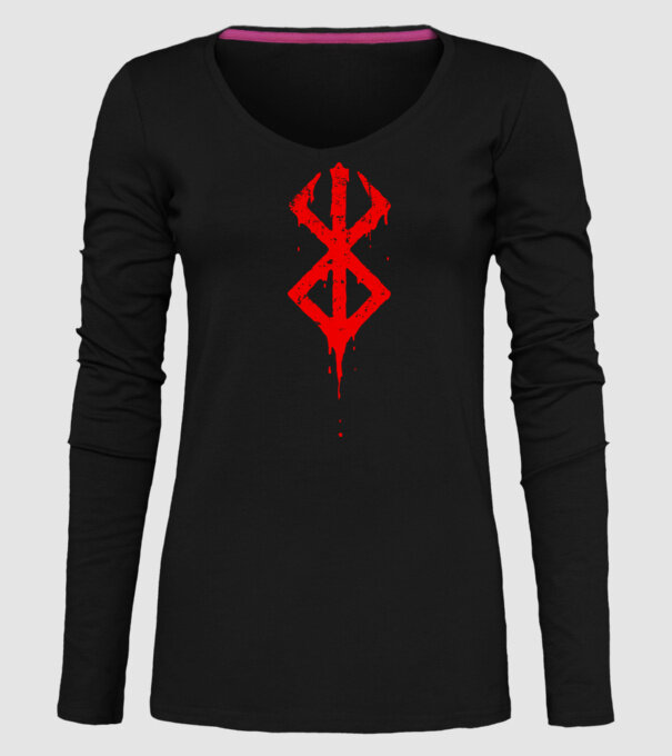 Berserk logo model negru pe tricou
