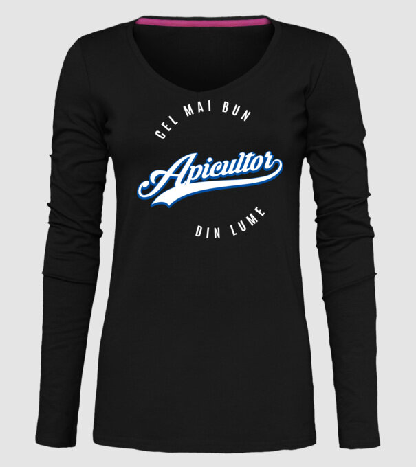 Cel mai bun APICULTOR din lume model negru pe tricou