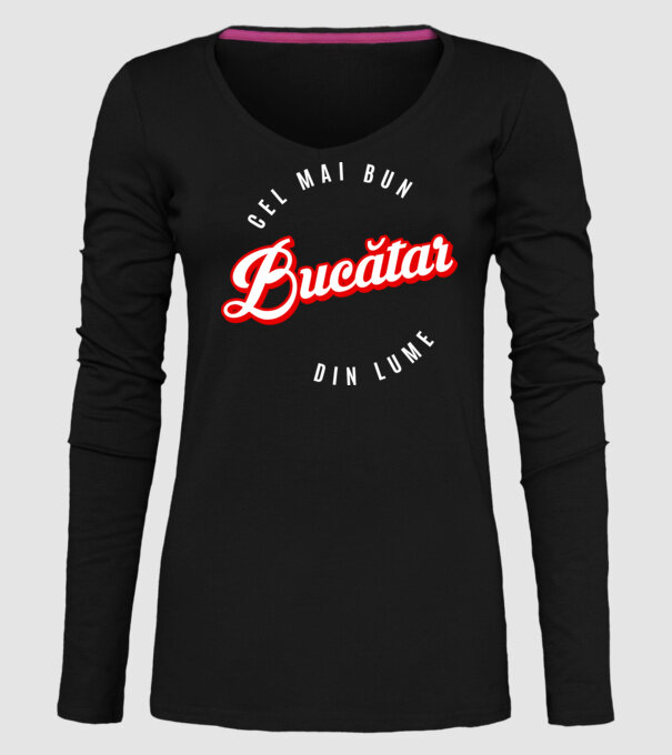 Cel mai bun BUCĂTAR din lume model negru pe tricou
