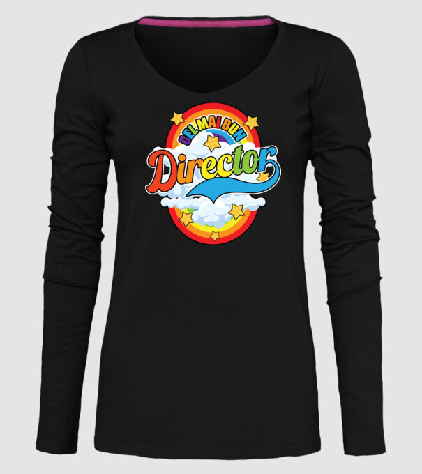 Cel mai bun director model negru pe tricou