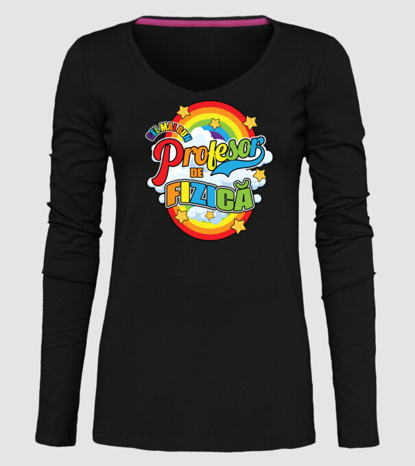 Cel mai bun fizică model negru pe tricou