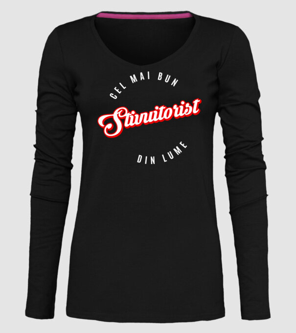 Cel mai bun STIVUITORIST din lume model negru pe tricou