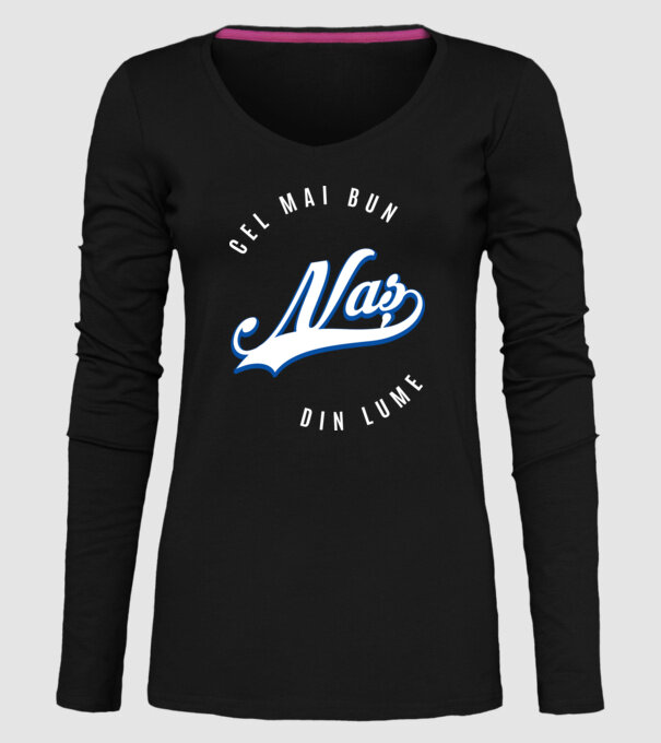 Cel mai bun NAȘ din lume model negru pe tricou