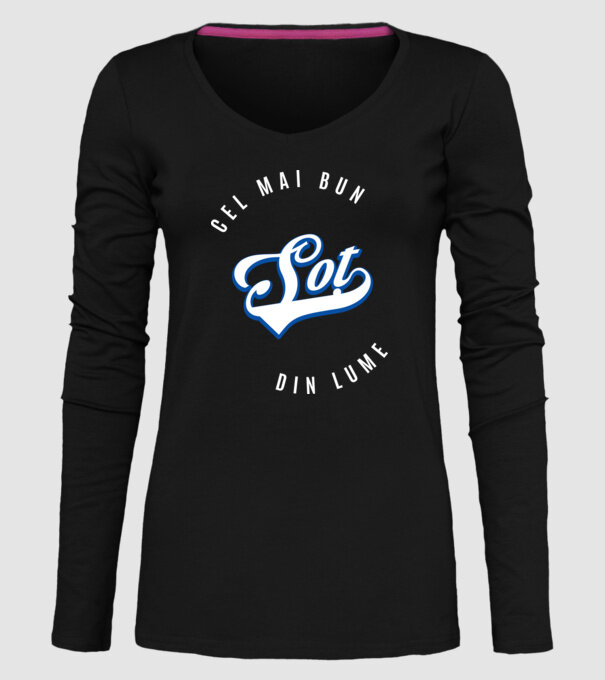 Cel mai bun SOȚ din lume model negru pe tricou