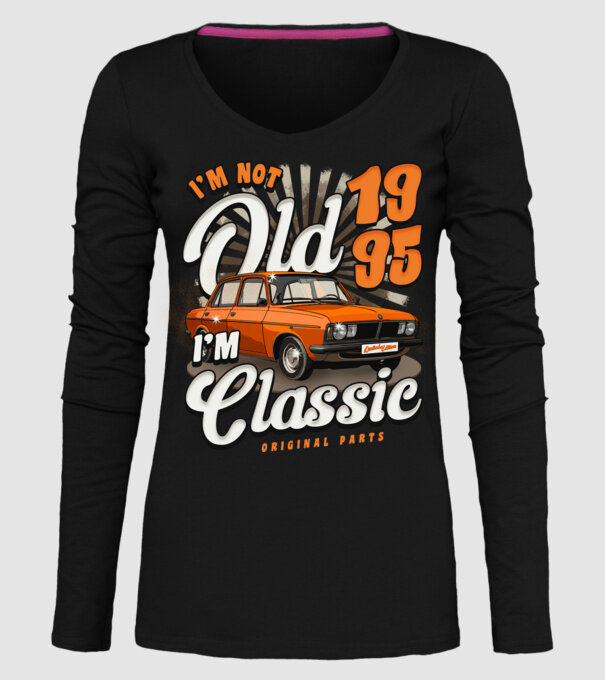 DACIA 1995 model negru pe tricou