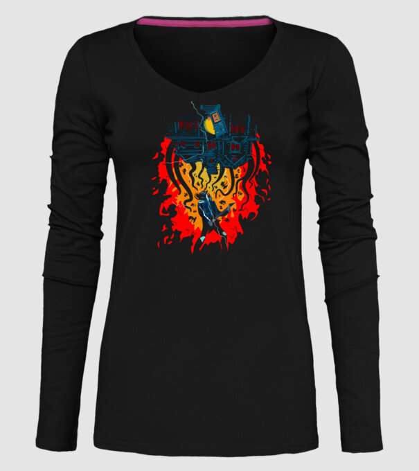 eddie munson guitar model negru pe tricou