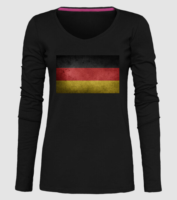 GERMANY model negru pe tricou