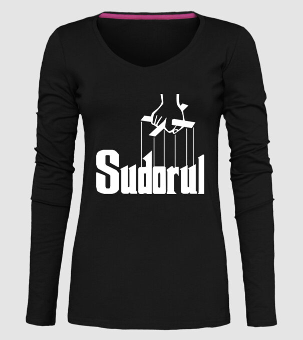 Sudorul model negru pe tricou
