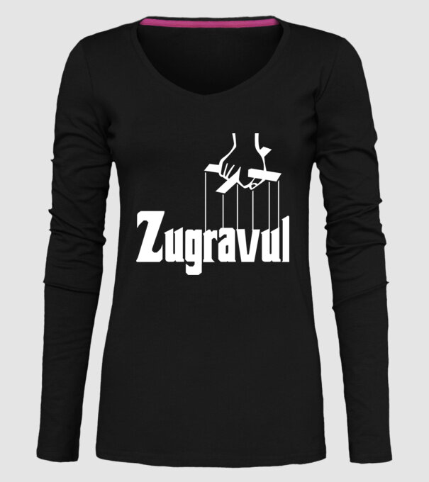 Zugravul model negru pe tricou