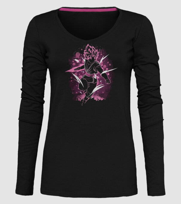 goku training model negru pe tricou