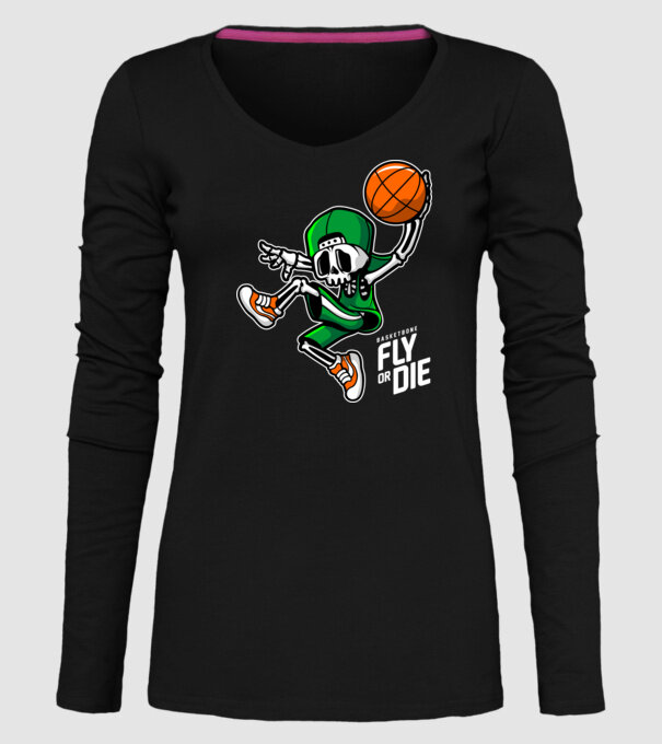 Graffiti model negru pe tricou