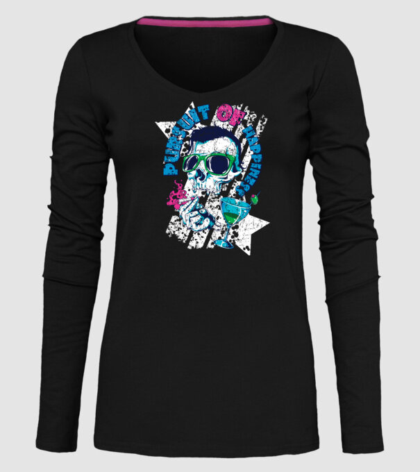 Graffiti model negru pe tricou