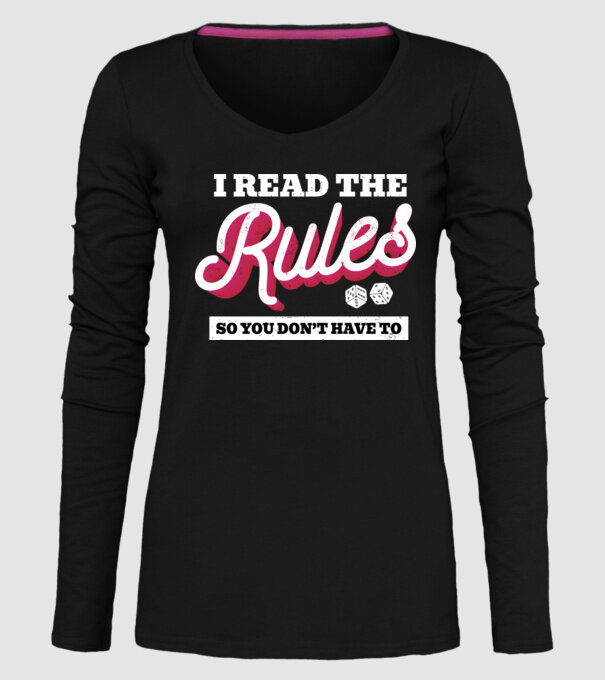 I read the rules s you don't have to simple model negru pe tricou