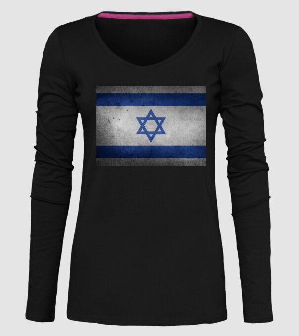 ISRAEL model negru pe tricou