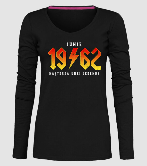 Iunie - 1962 - nașterea unei legende model negru pe tricou