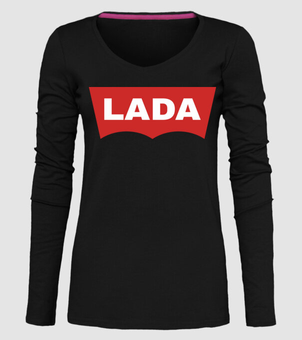 Lada Levis model negru pe tricou