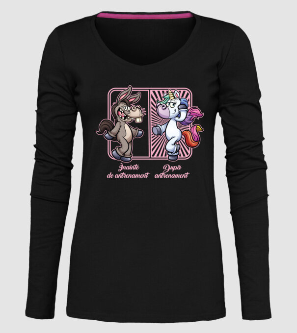 inainte de antrenament model negru pe tricou